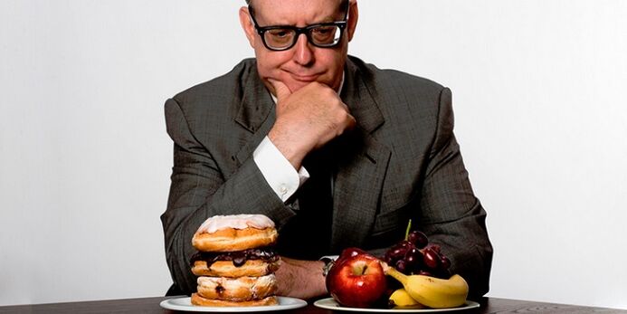 Schädliche und nützliche Lebensmittel für die männliche Potenz